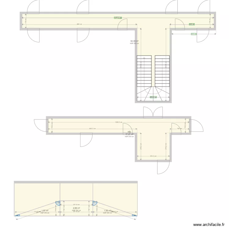 CLOS DES BRUMES. Plan de 