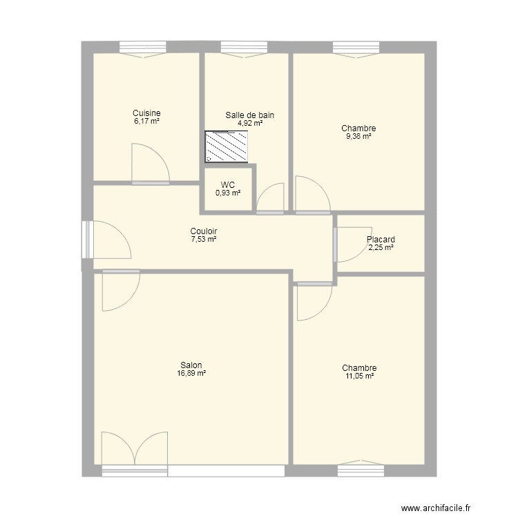bédier. Plan de 0 pièce et 0 m2