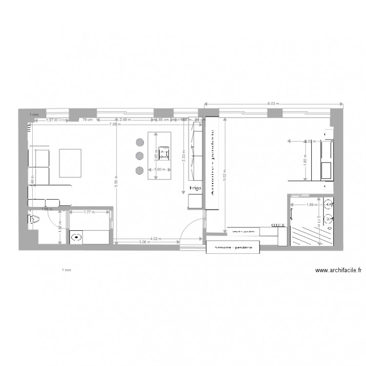 PASSY 12. Plan de 0 pièce et 0 m2