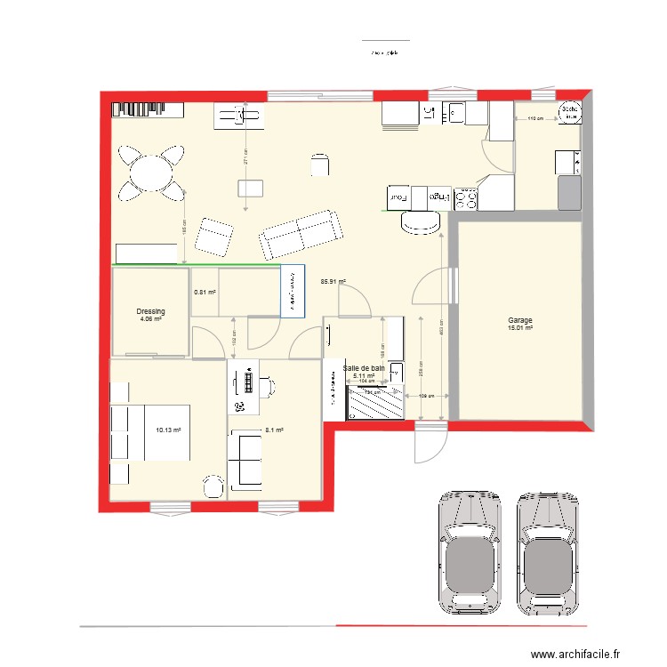 raymonde version jc. Plan de 0 pièce et 0 m2