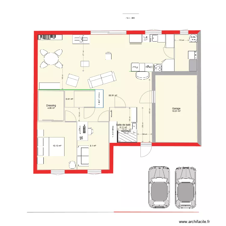 raymonde version jc. Plan de 