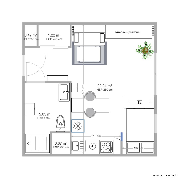 APPART08. Plan de 0 pièce et 0 m2