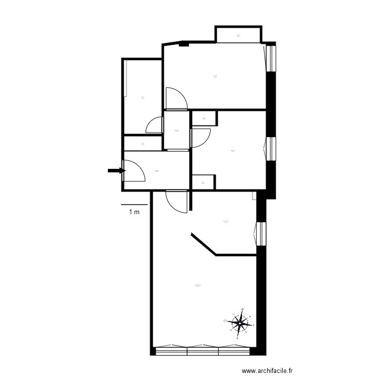 ED COLL D ERES 1 B ANDORRA. Plan de 0 pièce et 0 m2