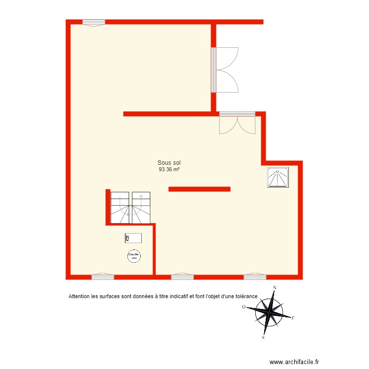 BI 5037 SOUS SOL non côté. Plan de 0 pièce et 0 m2