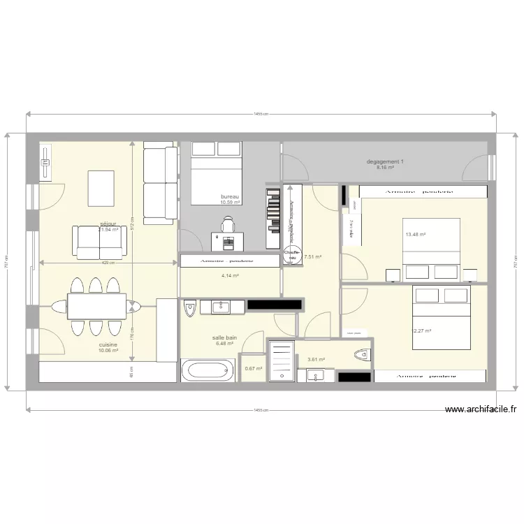La Rochelle remodel 3. Plan de 