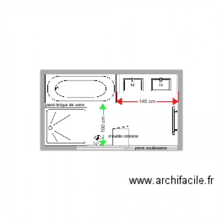 plan salle de bain maxime khudakov. Plan de 0 pièce et 0 m2