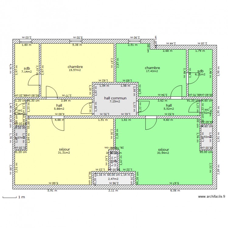 ceinture23.combles.OK. Plan de 0 pièce et 0 m2