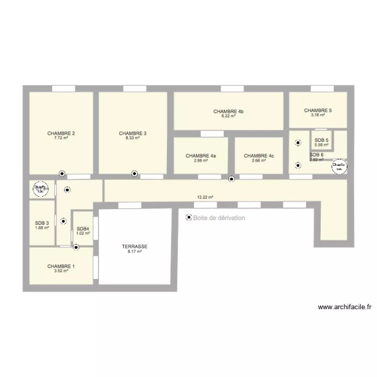 BASSE. Plan de 