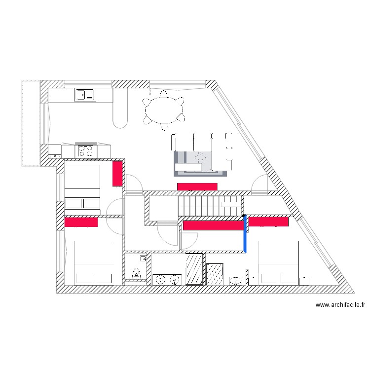 Judestraat 112 11. Plan de 4 pièces et 83 m2