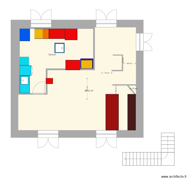 Chevry gare sans caisson 1. Plan de 0 pièce et 0 m2