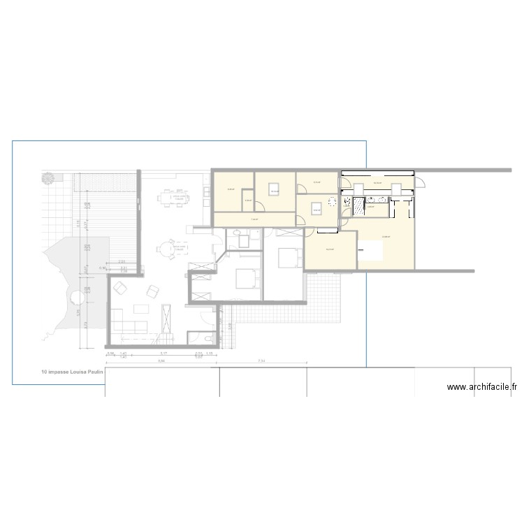 plan chambre sup2. Plan de 0 pièce et 0 m2