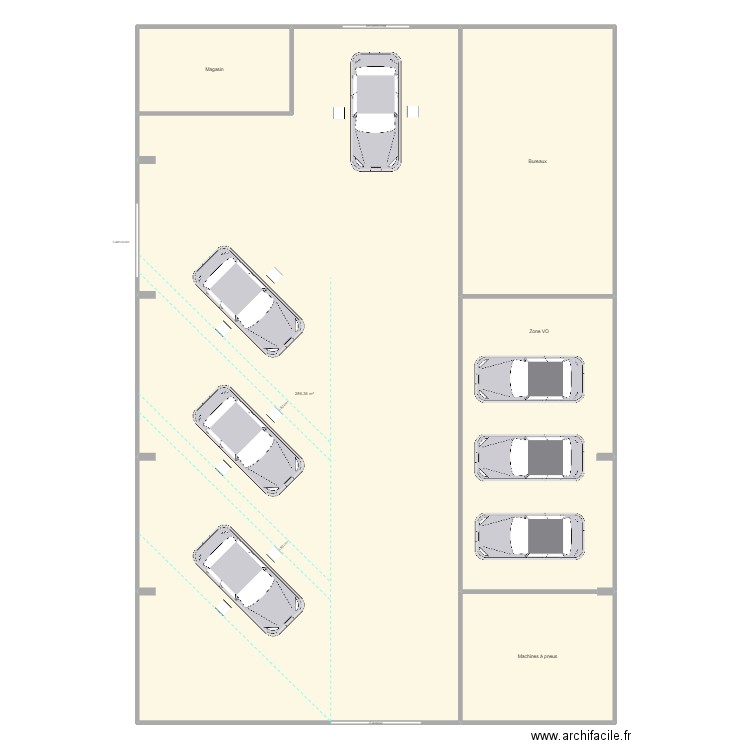 Plan atelier Andenne. Plan de 0 pièce et 0 m2