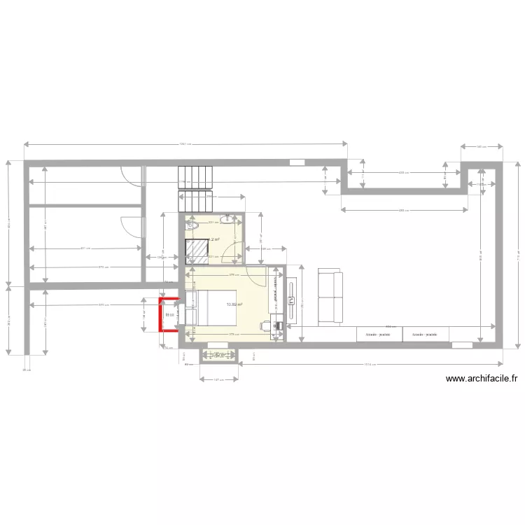 Sous Sol  Salle de Jeu 1. Plan de 