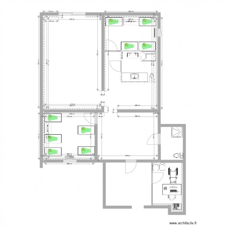 PLAN MAM ORIGINE. Plan de 0 pièce et 0 m2