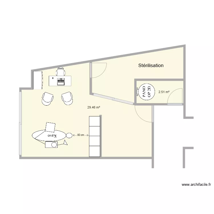PROJET DR CONNEAU 20072. Plan de 