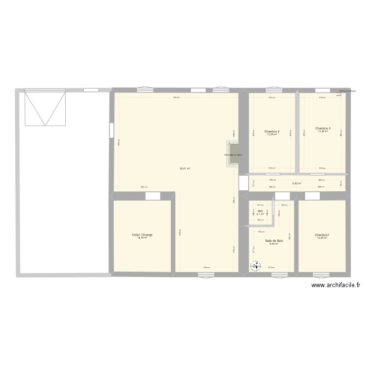 Ludivine FUSEAU. Plan de 0 pièce et 0 m2