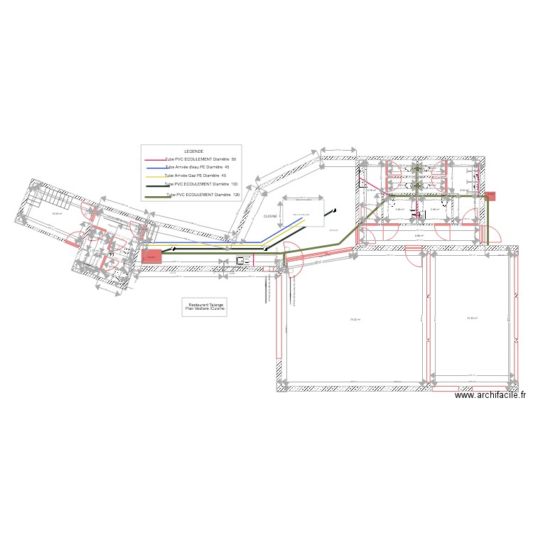 KUPELI PLAN ECOULEMENT. Plan de 0 pièce et 0 m2