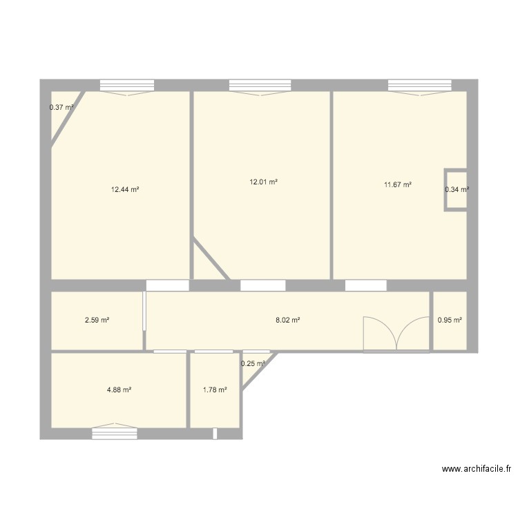 Martin Nadaud. Plan de 0 pièce et 0 m2