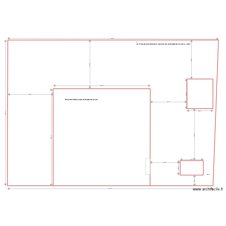 jardin. Plan de 0 pièce et 0 m2