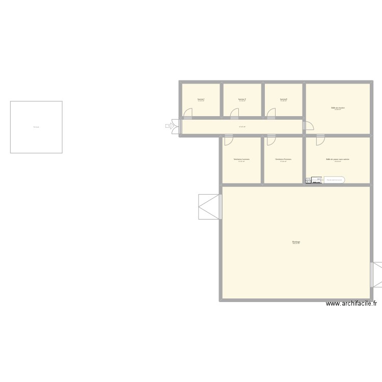 Horticoop V1. Plan de 9 pièces et 302 m2