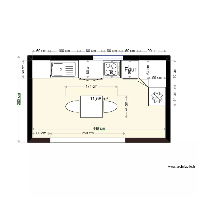 Cuisine. Plan de Cuisine. Plan de