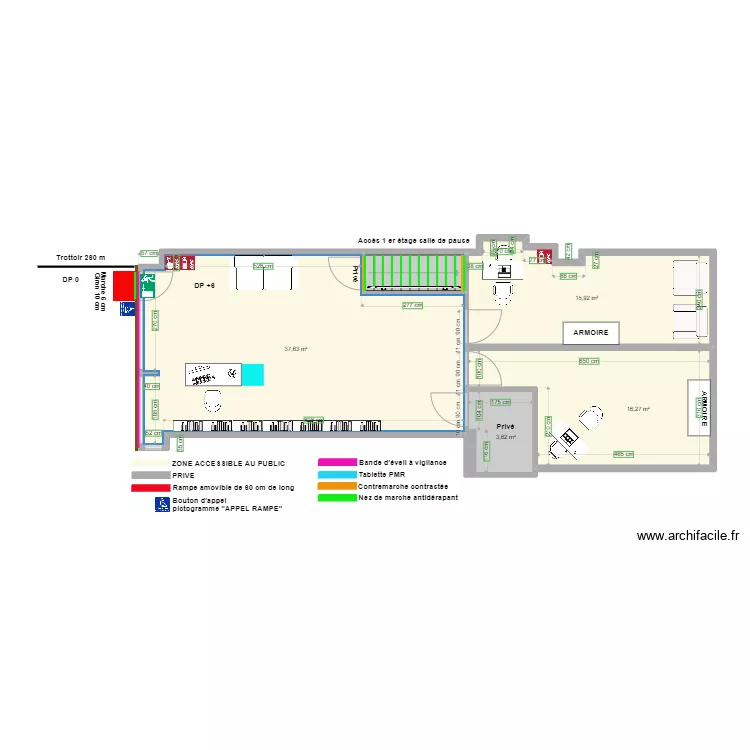NATUR HOUSE après travaux. Plan de NATUR HOUSE après travaux. Plan de