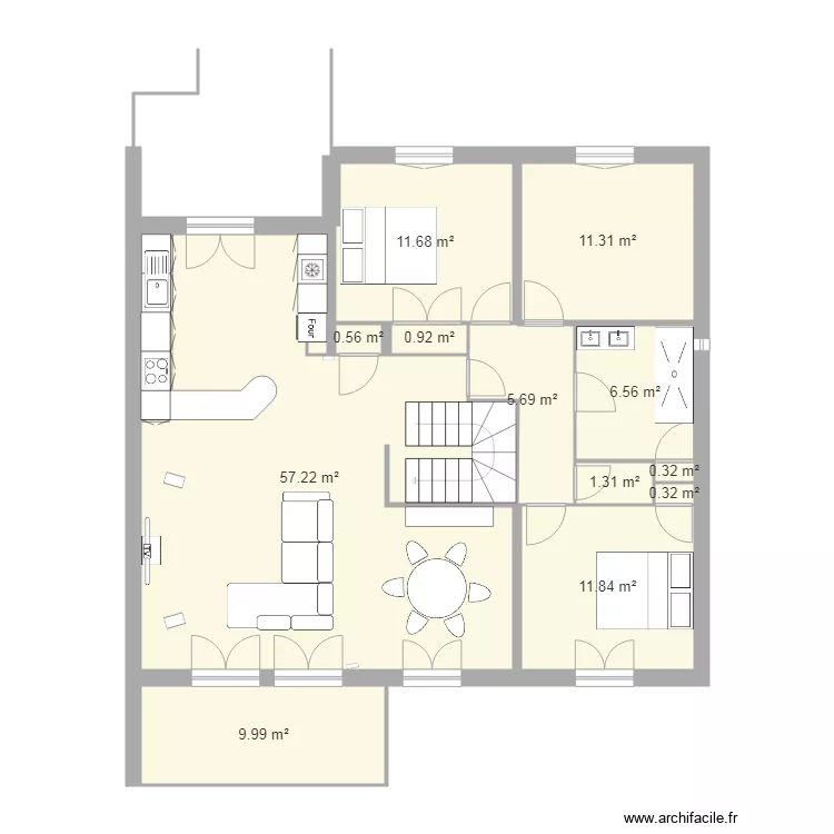 venelles 1975 modif3. Plan de 