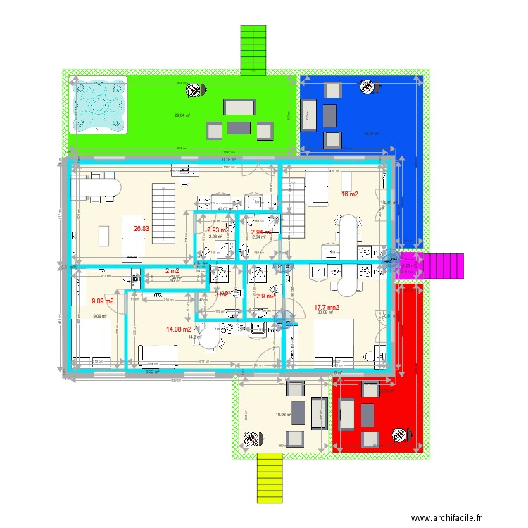 plan 2018 12 07. Plan de 0 pièce et 0 m2