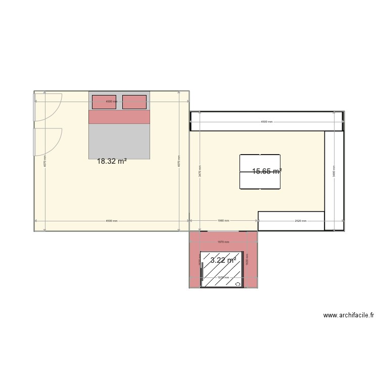 extension maison Bophut. Plan de 0 pièce et 0 m2