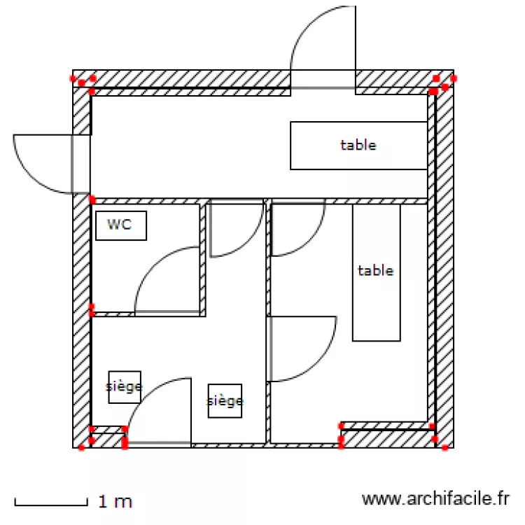 Institut Muriel. Plan de 