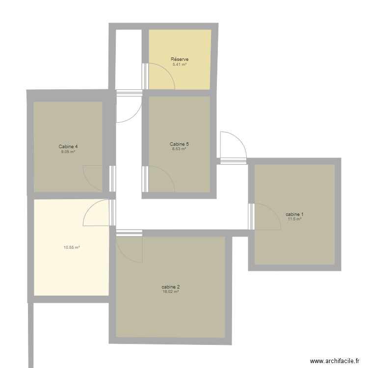 thermes. Plan de 0 pièce et 0 m2