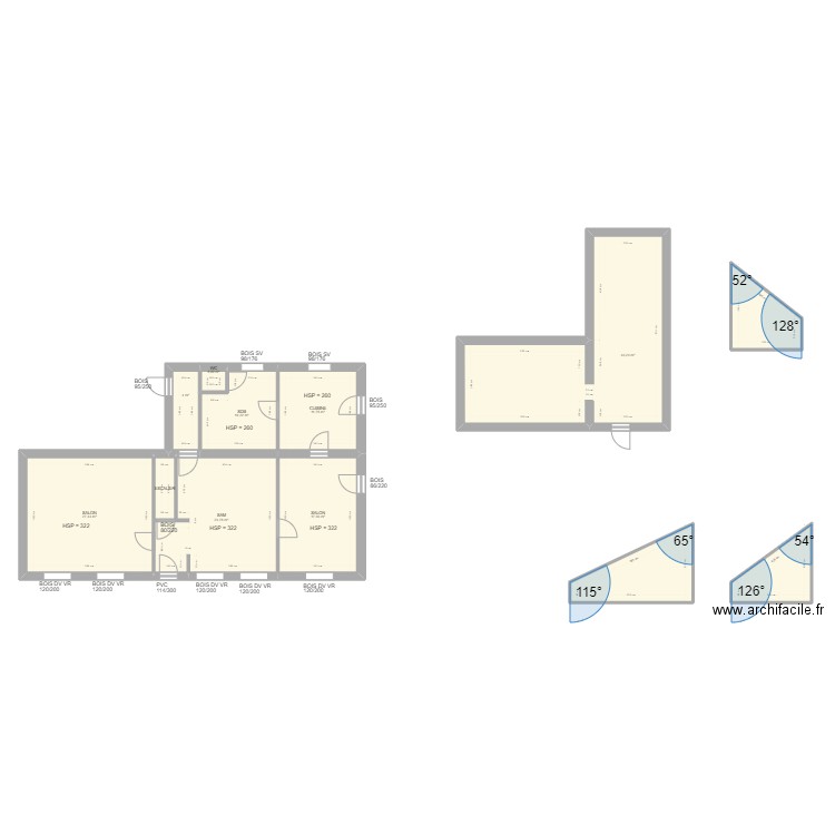BOUARFA. Plan de 0 pièce et 0 m2