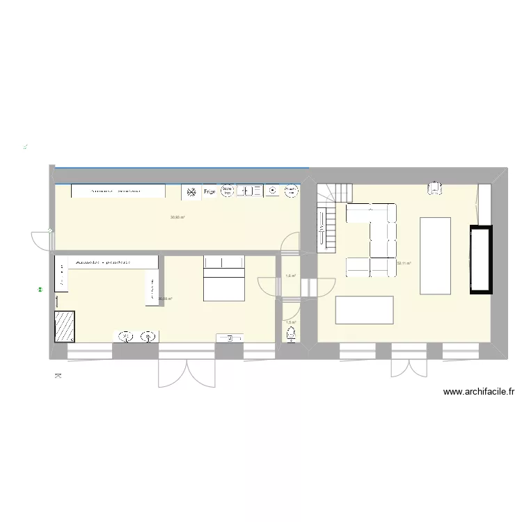 maison 2. Plan de 