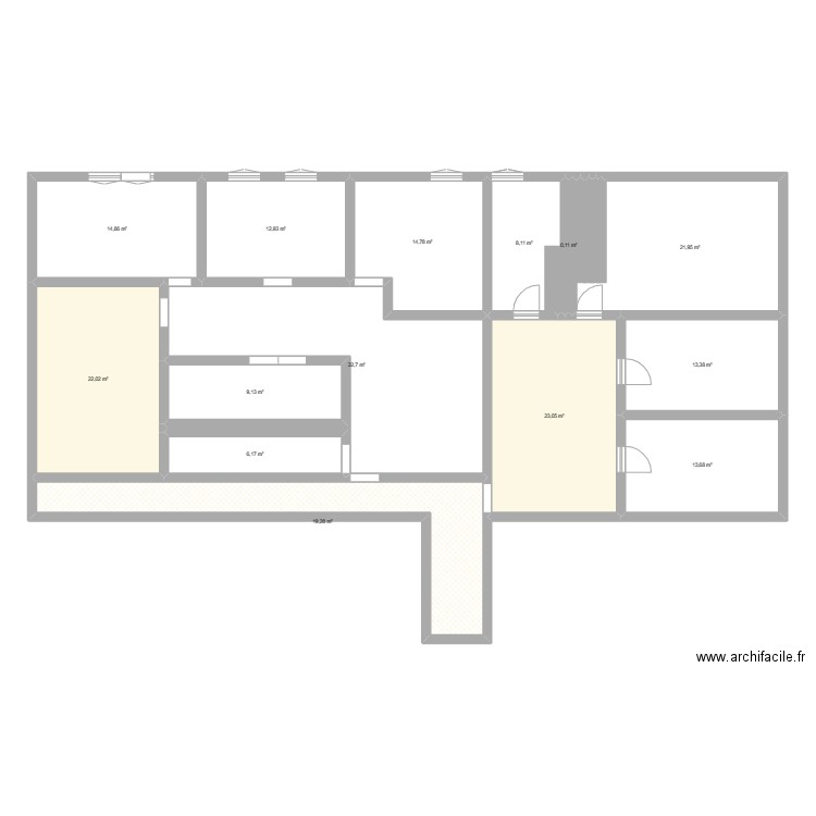 CAB. Plan de 0 pièce et 0 m2