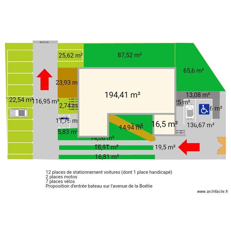 Projet Maison de Santé PRESENTATION V4. Plan de 0 pièce et 0 m2