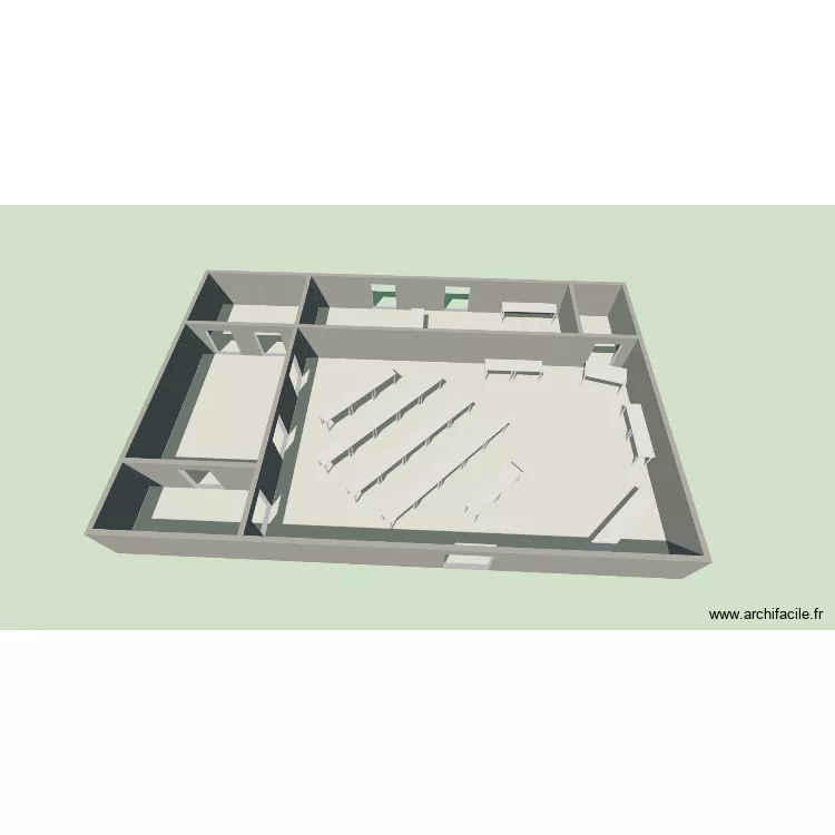 Salle Myon. Plan de 6 et 384 m² Salle Myon. Plan de 6 et 384 m²