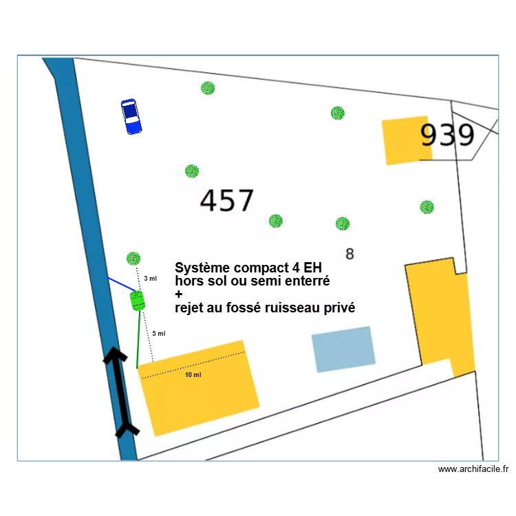 Fourni&eacute;. Plan de 