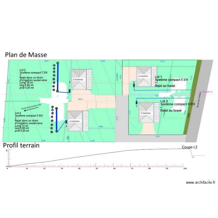 Tasso. Plan de 0 pièce et 0 m2