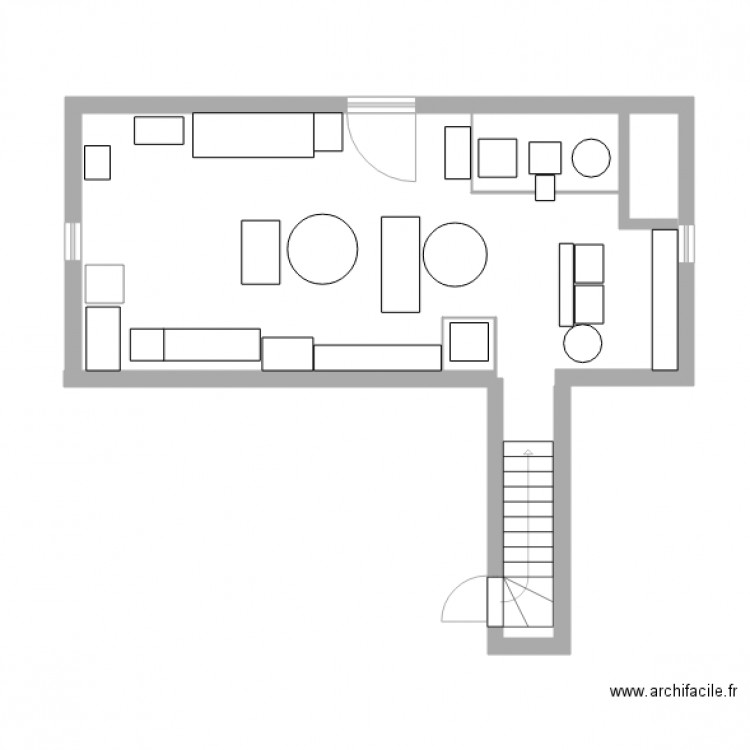 sous sol1. Plan de 0 pièce et 0 m2