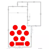 salle bommes Tables