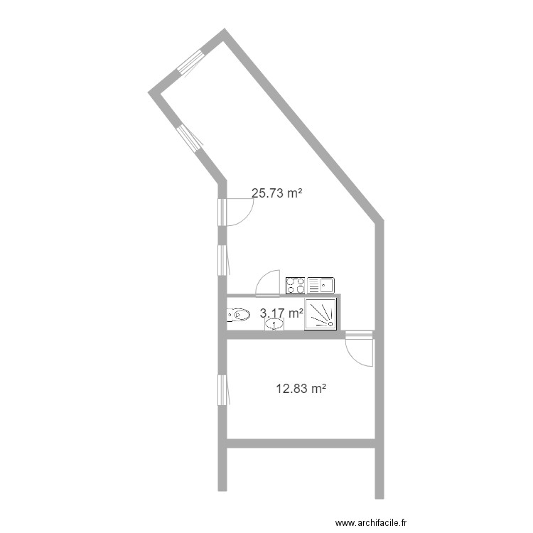 mont chera 6 2 et chambre. Plan de 0 pièce et 0 m2