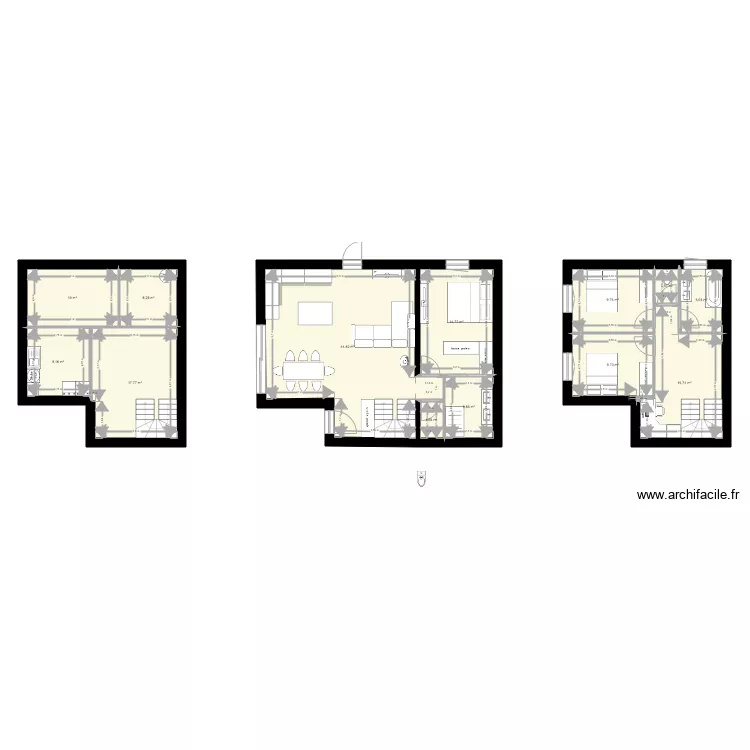 plan maison 3. Plan de 