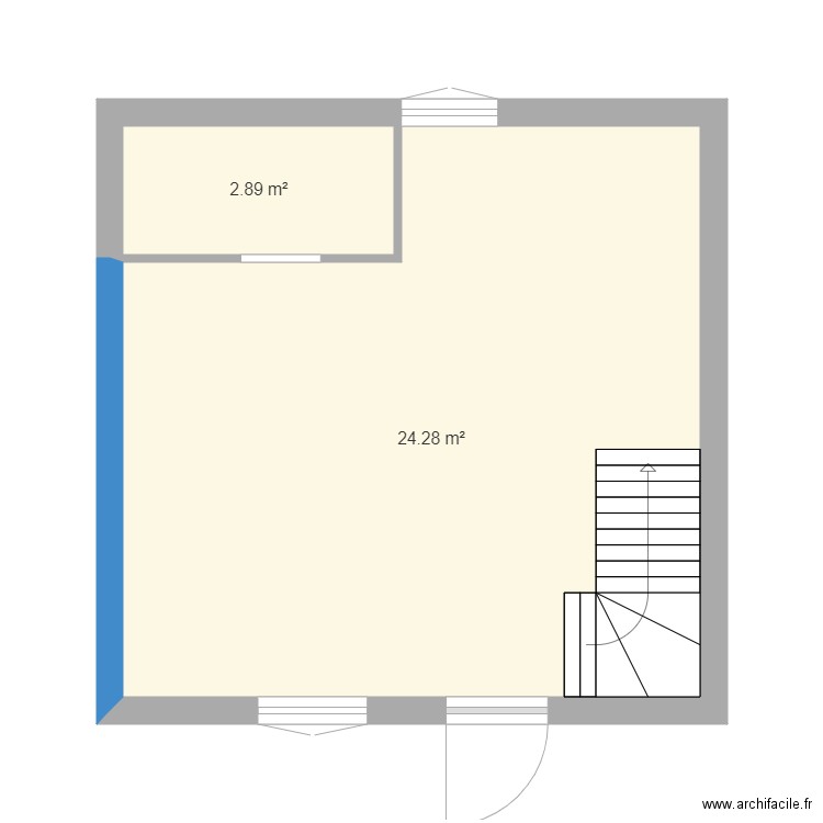 rdc caille. Plan de 0 pièce et 0 m2