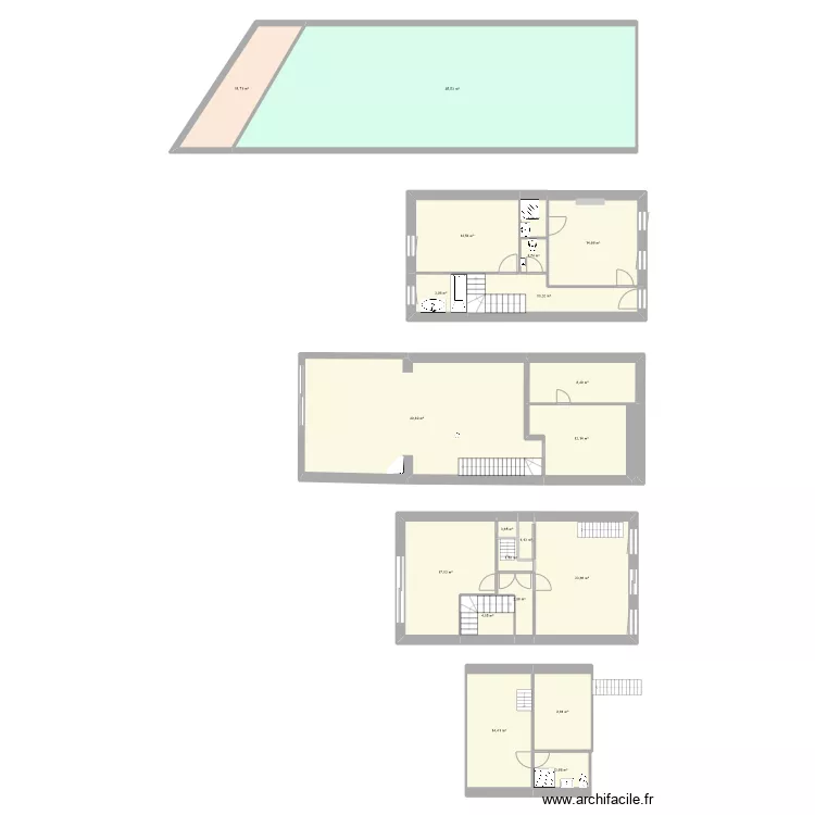 Naujac laser 2. Plan de Naujac laser 2. Plan de