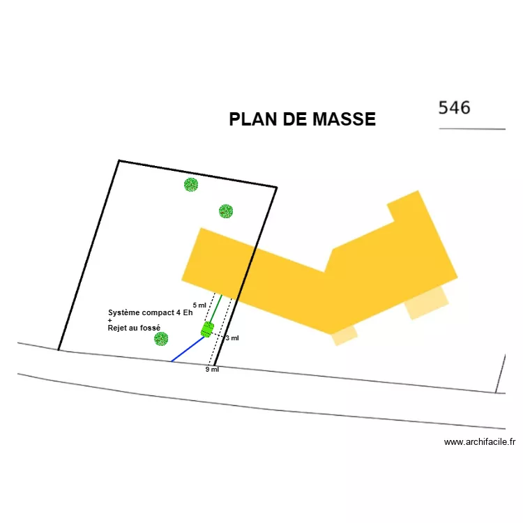 Fontaine. Plan de Fontaine. Plan de
