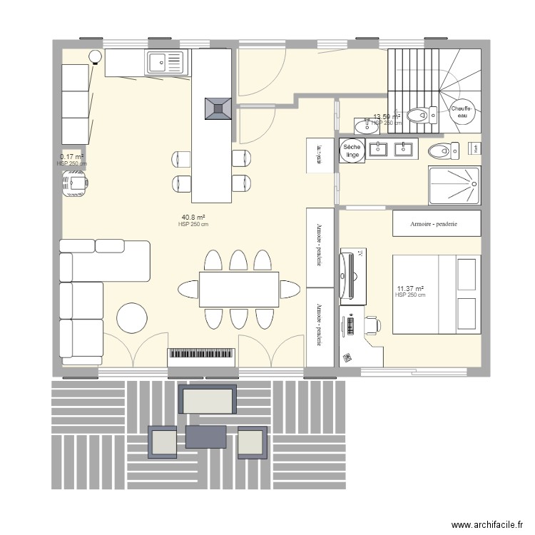 RDC 777004. Plan de 0 pièce et 0 m2