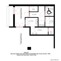 RELAIS DIANE  TOILETTE PROJET