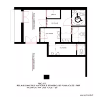 RELAIS DIANE  TOILETTE PROJET