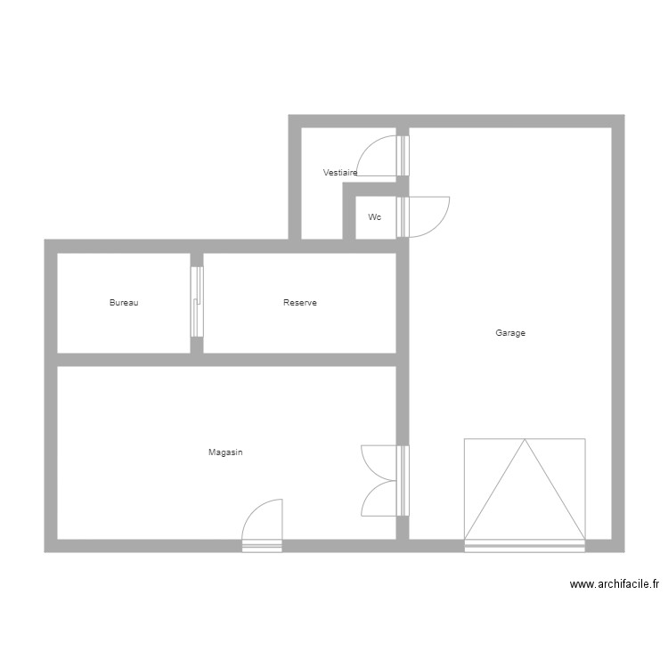 350600910. Plan de 6 pièces et 73 m2