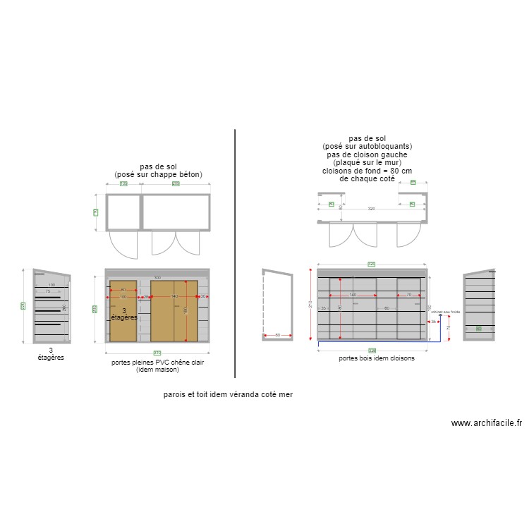 abris outils et meubles jardin 2021 12 05c. Plan de 8 pièces et 19 m2